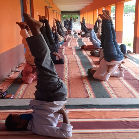 Sarada Shishu Teertha and Sarada Vidyamandir, Hematabad, Uttar Dinajpur Dinajpur.  West Bengal.