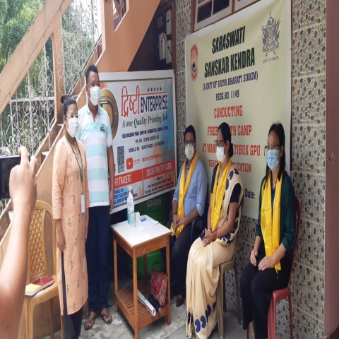 Vidya Bharati Free Medical camp North Sikkim