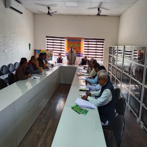 Implementation meeting of rural area education of Vidya Bharati Akhil Bhartiya Shiksha Sansthan