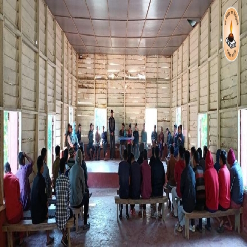 Vidya Bharati meeting at Kalapani , Mizoram