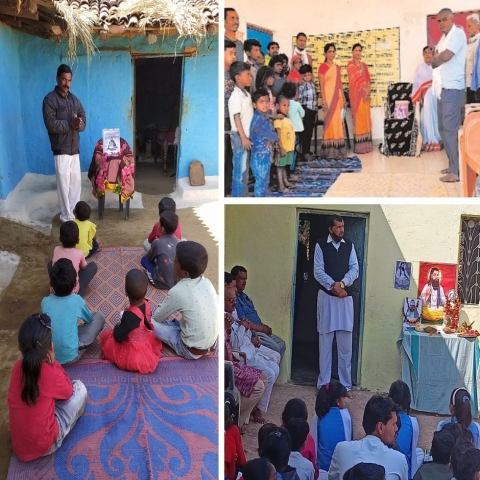 Sant Ravidas Jayanti is Celebrated in Poshak Villages and Poshak Wards