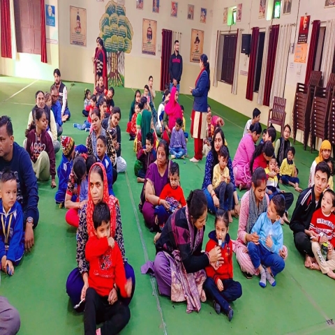 Swarn prashana ceremony