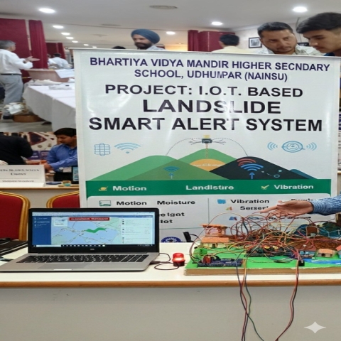 Students Showcase IoT Innovation at ALT Sarthi Launch Event, Kashmir University