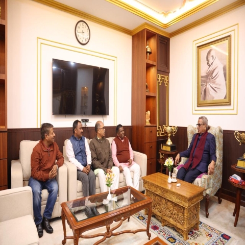 Meeting with Sikkim Governor
