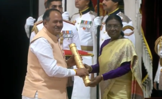 Shri Mohan Nagar Ji Honoured with Padma Shri for Outstanding Social Service