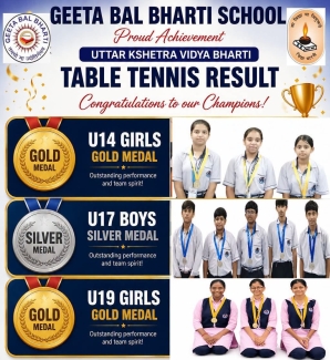 A PROUD TABLE TENNIS ACHIEVEMENT