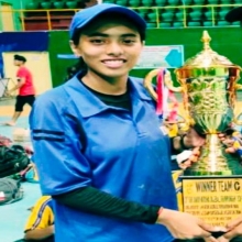 Khushi Yadav Won Gold Medal in Open National Baseball