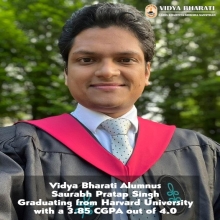 Vidya Bharati alumnus-Graduating from Harvard University