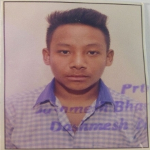 Suraj Lama of BVM, Dasmesh Nagar, Jammu in Senior National Kabaddi Team